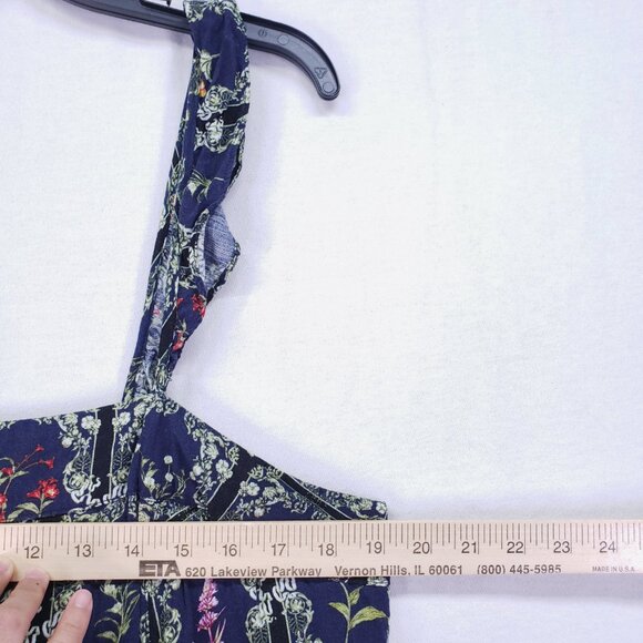 Agua Bendita x Target Dainty Floral Tile Multicolor Ruffle Mini Dress Size XXL - Picture 3 of 13